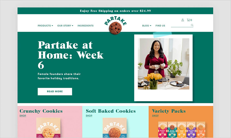 Exemple de site Shopify 3