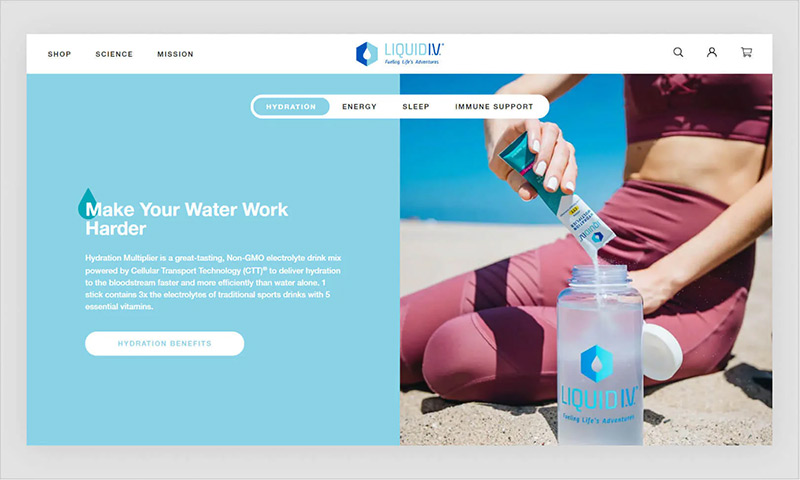 Exemple de site Shopify 4